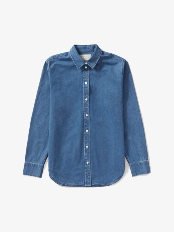 relaxed jean shirt